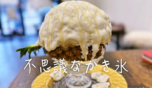 「不思議なかき氷cafe 金沢」金沢人気のかき氷屋さん。ヨーグルトベースは必食です！